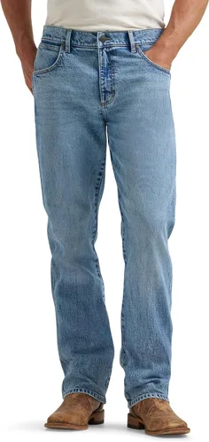Miniatura 4 de Wrangler Jeans retro ajustados de pierna recta para hombre
