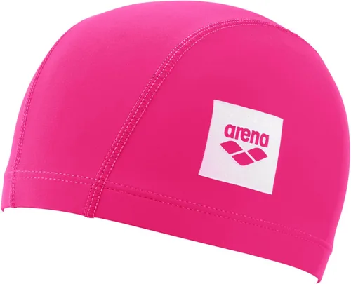 Miniatura 12 de Arena Arena Junior Unix II Kids’ Fabric Swim Cap for Boys and Girls Ages 6 to 12 Rosa/blanco
