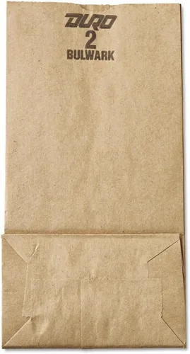 Miniatura 2 de General Bolsa de papel para comestibles #2, extra resistente, 52lb Kraft, 16 7/8 H x 4 5/16 W x 2 7/16 D BAGGX2500