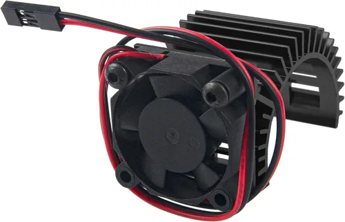 Miniatura 3 de Disipador de calor de motor RC 540 545 550 sin escobillas cepillado con ventilador de enfriamiento de 5-6 V compatible con Traxxas HSP HPI Wltoys