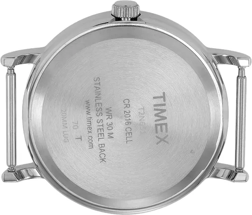 Miniatura 8 de Timex Reloj unisex Weekender de 1.496in, Negro, Weekender Slip Through - Reloj de correa de nailon