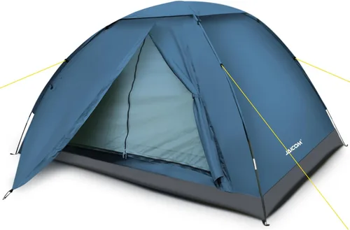 Miniatura 8 de JAICOM Tienda de campaña para 1/2/4 personas: tienda de campaña ligera para mochileros, impermeable, resistente al viento, fácil instalación