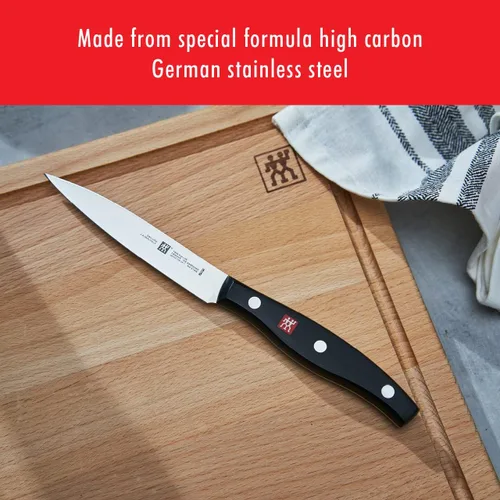 Miniatura 5 de ZWILLING Twin Signature - Juego de cuchillos alemanes afilados de 2 piezas, fabricado en una fábrica alemana propiedad de la empresa con acero