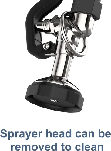 Miniatura 5 de Pulverizador de preenjuague para fregadero comercial, boquilla de pulverización de 1.42GPM con mango ergonómico, piezas de grifo para fregadero
