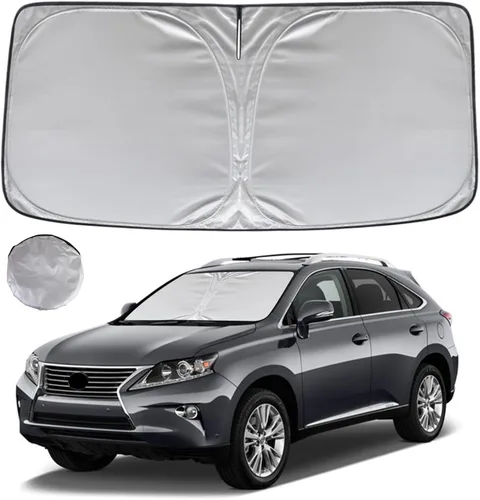 Miniatura 7 de KAYZT Parasol para parabrisas para Honda Civic 2022-2025 11.ª generación, parasol plegable para ventana delantera, accesorios de ajuste personalizado