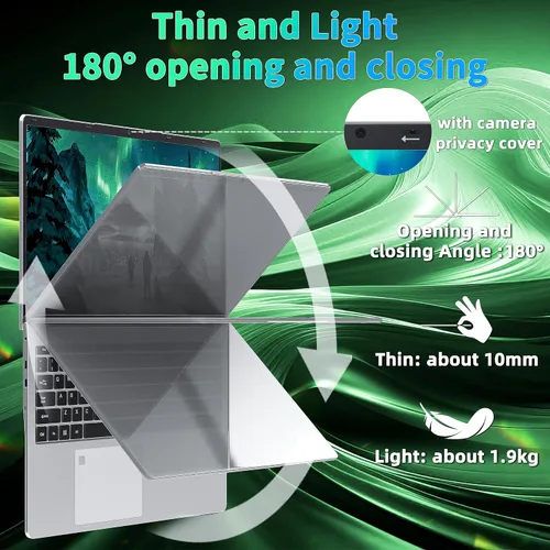 Miniatura 5 de Laptop FHD IPS de 17.3 pulgadas para negocios y estudiantes, dorado 6500Y hasta 3.4GHz, 16GB RAM 1TB SSD, Win 11 Pro, teclado retroiluminado