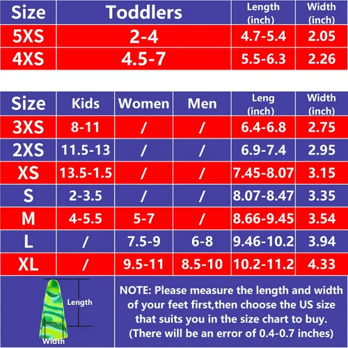Miniatura 4 de Swimming Training Fins,Comfortable Silicone Flippers for Swimming and Diving,Size Suitable Kids Girls Boys Adult BG-Green Grassland