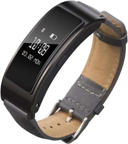 Miniatura 4 de Senter Correa de reloj de cuero genuino suave rápida para hombres y mujeres, correa de reloj de cuero genuino compatible con Huawei Band B7 Smart