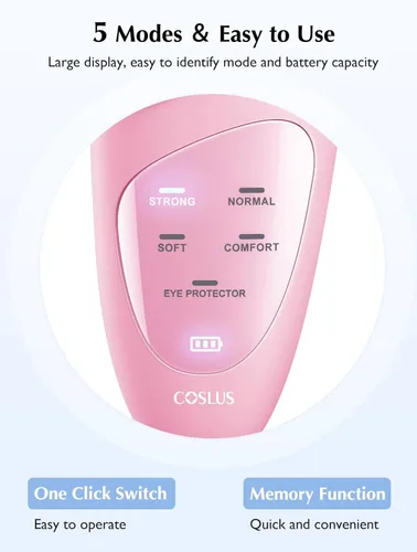 Miniatura 6 de COSLUS Cepillo de Limpieza Facial de Silicona Exfoliador Facial: Cepillo de Lavado Facial Impermeable Recargable, 4 Modos de Limpieza, Exfoliador