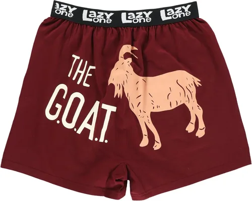 Miniatura 41 de Lazy One Divertidos boxers de animales, ropa interior humorística, novedosos pantalones cortos, regalos de broma para hombres
