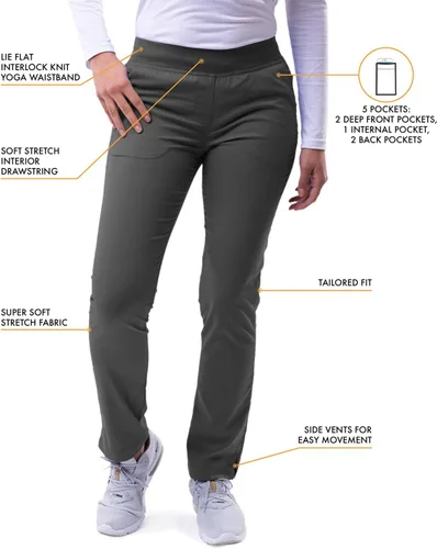 Miniatura 3 de Adar Pro Scrubs - Pantalones ajustados de yoga para mujer