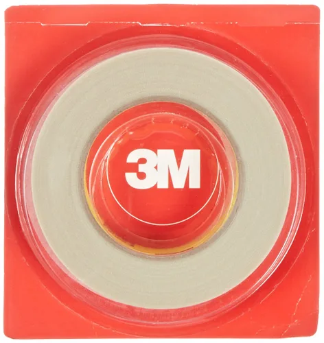 3M Cinta de tela de vidrio 361, blanca, 1 in x 60 yardas, 6.4 mil, 1 rollo, envuelta individualmente convenientemente empaquetada