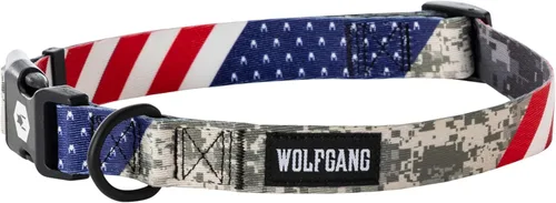 Miniatura 45 de Wolfgang Man & Beast - Collar de cincha para perros de tamaño pequeño, mediano y grande Estampado OverLand