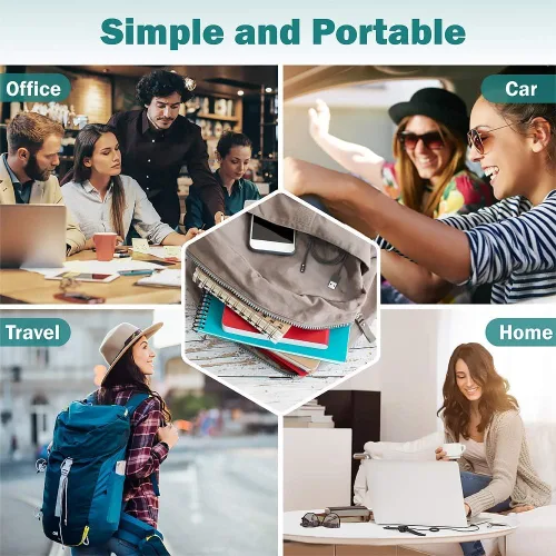 Miniatura 5 de VeryFit - Cable de carga magnético USB para reloj inteligente (2 unidades)