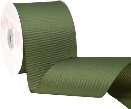 Miniatura 117 de Vatin - Rollo de cinta de grogrén, rollos de 25-50 yardas, perfecto para decoración de bodas, coronas, baby showers, envolturas de paquete de regalo