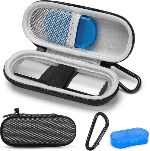 Funda para monitor de electrocardiograma personal KardiaMobile de 1L 6L, estuche de transporte duro de viaje para AliveCor Kardia Heart Monitor