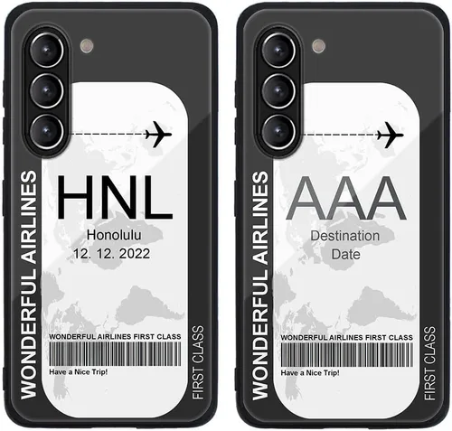 Miniatura 221 de Funda de teléfono personalizada para Samsung Galaxy S22+ / S22 Plus 5G, funda de TPU suave de vidrio templado antiarañazos personalizada con foto