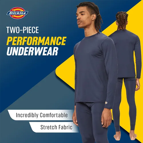 Miniatura 3 de Dickies Conjunto de ropa interior de 2 piezas para hombre con capa base para clima frío