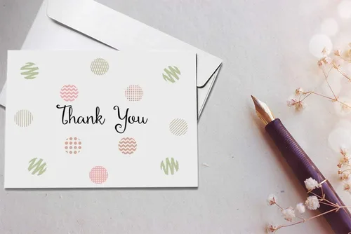 Miniatura 6 de Oaklyn Paquete de 48 tarjetas de agradecimiento con sobres de 4 x 5.25 pulgadas para bodas, baby shower, fiestas de cumpleaños, negocios y tarjetas