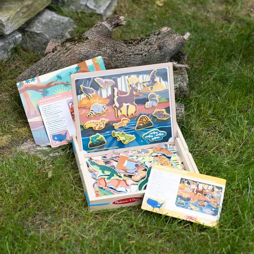Miniatura 10 de Melissa & Doug National Parks - Juego magnético a juego de imágenes de madera para niños y niñas a partir de 3 años, materiales certificados FSC