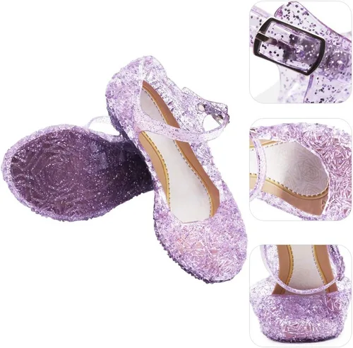 Miniatura 7 de Mary Janes - Sandalias de princesa para niñas, para infantes, con diseño de baile, para cosplay