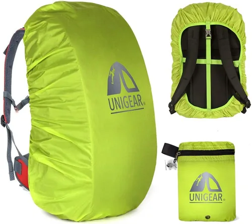Miniatura 9 de Unigear Cubierta para Mochila Resistente a la Lluvia Clasificación Impermeable 5000mm, Ultraportátil y Duradera con 2 Correas de Hebilla