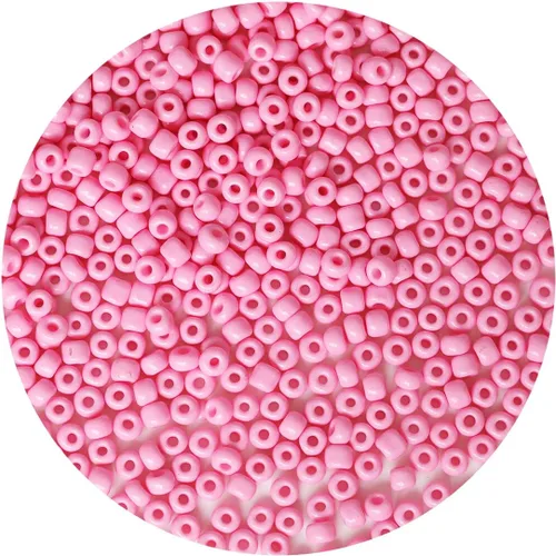 Miniatura 25 de Bala&Fillic Cuentas de semillas de color blanco de 0.157 pulgadas, aproximadamente 1200 piezas/3.53 oz en bolsa, 6/0 cuentas de vidrio para hacer