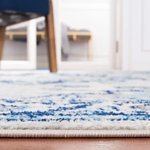 Miniatura 4 de SAFAVIEH Tulum Collection - Alfombra para pasillo, 2 x 9 pies, diseño de medallón, no desprende pelusa y fácil de limpiar, ideal para sala de estar