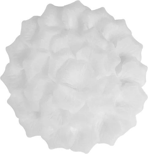 Miniatura 29 de ATFL Pétalos de rosa negros de 0.9 libras, 5000 pétalos de flores falsas negras para bodas, pétalos de flores para noche romántica para él, pétalos