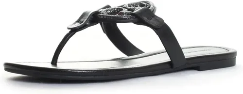 Miniatura 2 de Tory Burch Pantuflas Miller Pave para mujer, color negro perfecto, 6