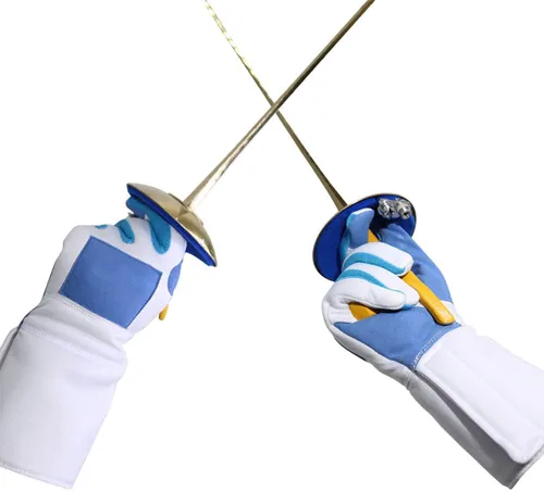 Miniatura 6 de Guantes de esgrima para adultos y niños, guantes para práctica diaria de esgrima, equipo profesional de esgrima (XXS-XXL)