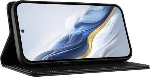 Miniatura 3 de Compatible con Oukitel C1 / C1 Pro Flip Kickstand Cierre Magnético Cartera Funda Negro