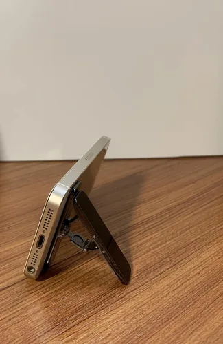 Miniatura 7 de Soporte para teléfono inteligente con rotación de 360°, soporte ajustable vertical horizontal de aleación de aluminio compatible con teléfonos