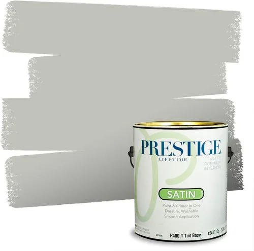 Miniatura 24 de PRESTIGE Paints - Pintura interior e imprimación en uno, 1 galón, cáscara de huevo, pimienta envejecida