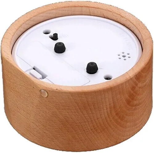 Miniatura 2 de IREVOOR reloj despertador silencioso para escritorio, redondo, con luz nocturna