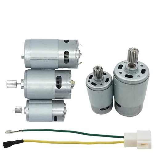 Motor de CC para niños, coche eléctrico 550 RS390 RS380 RS550 12V 6V DL555 24V 10 dientes Micro motor eléctrico (390 12 V 20000 RPM)