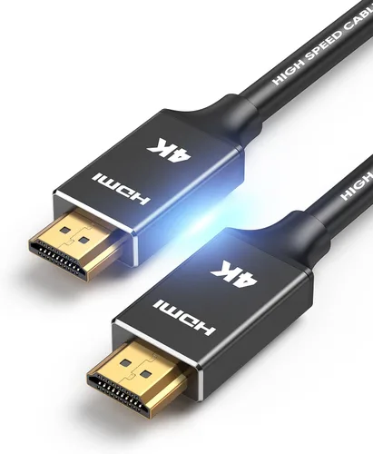 Miniatura 4 de Capshi HDMI Cable 4K, 3ft/1M, HDMI 2.0 Support, HDR10, 18Gbps, High Speed HD Shielded Cord, Black, Male-to-Male, for TV, Laptop, PC, HDTV