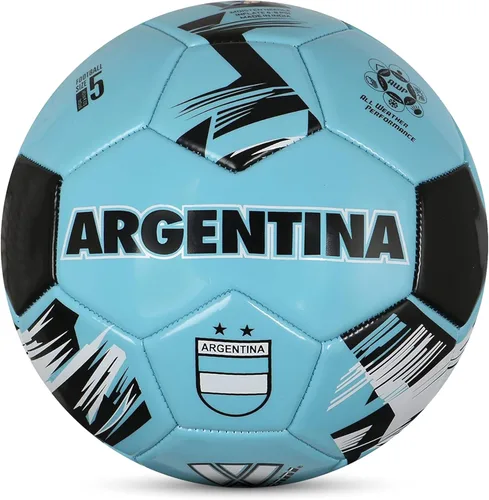 Miniatura 11 de Vizari Balón de Fútbol del Equipo Nacional - Balón de Fútbol de Cuero Sintético Duradero para Adultos, Niños y Jóvenes Cosido a Máquina con Diseño
