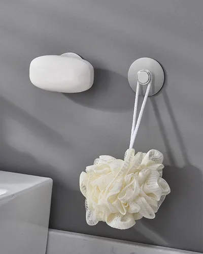 Miniatura 5 de 2 protectores de jabón magnéticos para barra de jabón, soporte de jabón de acero inoxidable para pared de ducha y cocina/baño, fácil de limpiar