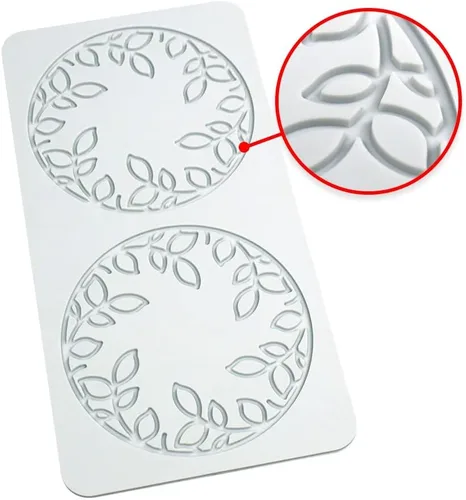 Miniatura 4 de Molde de silicona de hojas huecas para caramelo de chocolate 3D, molde de caramelo de hoja hueca para alimentos, decoración de comidas, molde