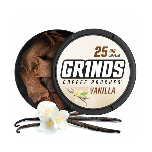 Miniatura 18 de Bolsas de café Grinds Alternativa saludable sin tabaco y sin nicotina 6 latas de Espresso doble 18 bolsas por lata 2 veces cafeína, 1 bolsa