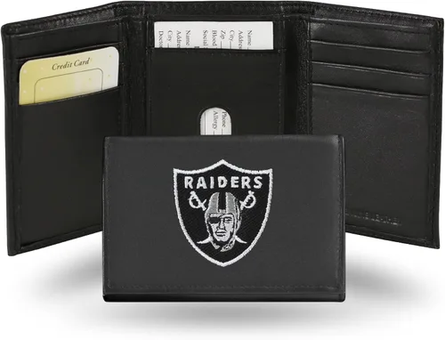 Miniatura 23 de Rico Industries NFL Football Embroidered Tri-fold Wallet