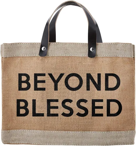 Miniatura 12 de Creative Brands Faithworks - Bolsa de mano inspiradora para el mercado de yute