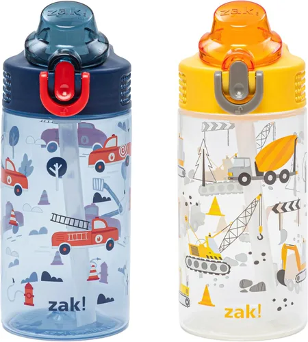 Miniatura 35 de Zak Designs Marvel Spider Man - Botella de agua para niños con cubierta de boquilla y aro de transporte, hecha de plástico duradero, diseño