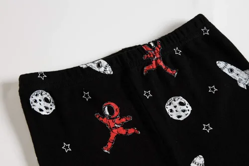 Miniatura 6 de Little bety - Pijama navideño para niños 100% algodón, diseño de manga larga