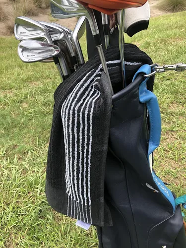 Miniatura 4 de Toalla de Golf Caddy - Toalla de Caddie Extra-Grande de 22" X 44" Utilizada por Profesionales del Tour, Algodón Suave Premium, Absorción Superior