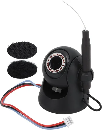 SUNGOOYUE Cámara WiFi de ángulo ajustable 720P HD para RC Car Picnics Senderismo Viajar, Cámara de control remoto RC para F3 F4 1:24 RC Car