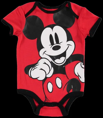 Miniatura 2 de Disney Conjunto de 4 piezas de Mickey Mouse traje de cuerpo con peto y pantalones