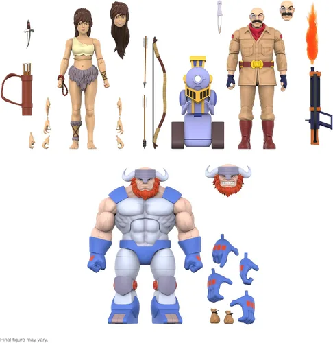 Miniatura 6 de Super7 ¡ULTIMATES! Thundercats Cruncher - Figura de acción de Thundercats de 7 pulgadas con accesorios, coleccionables clásicos de dibujos animados