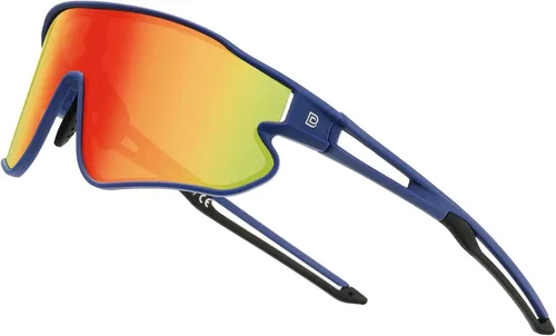 Miniatura 9 de DUCO Gafas de sol polarizadas deportivas para hombres y mujeres, gafas de sol para correr, pesca, ciclismo, béisbol, protección UV400, DC0023 Marco